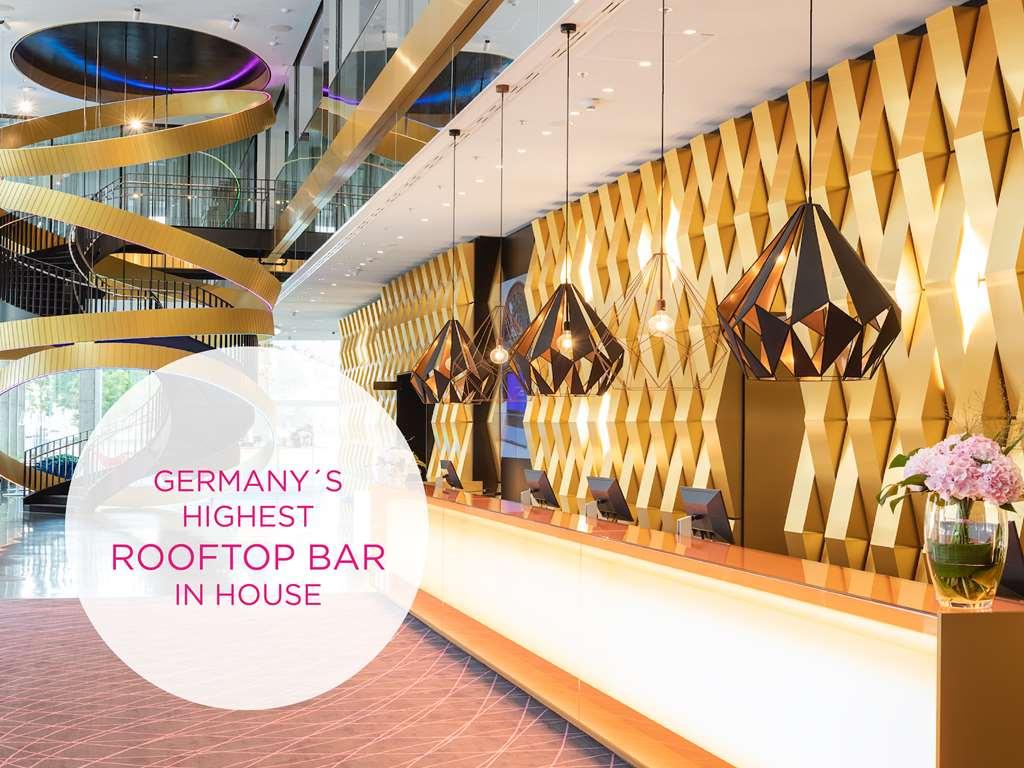 Nhow Frankfurt Франкфурт-на-Майне Интерьер фото